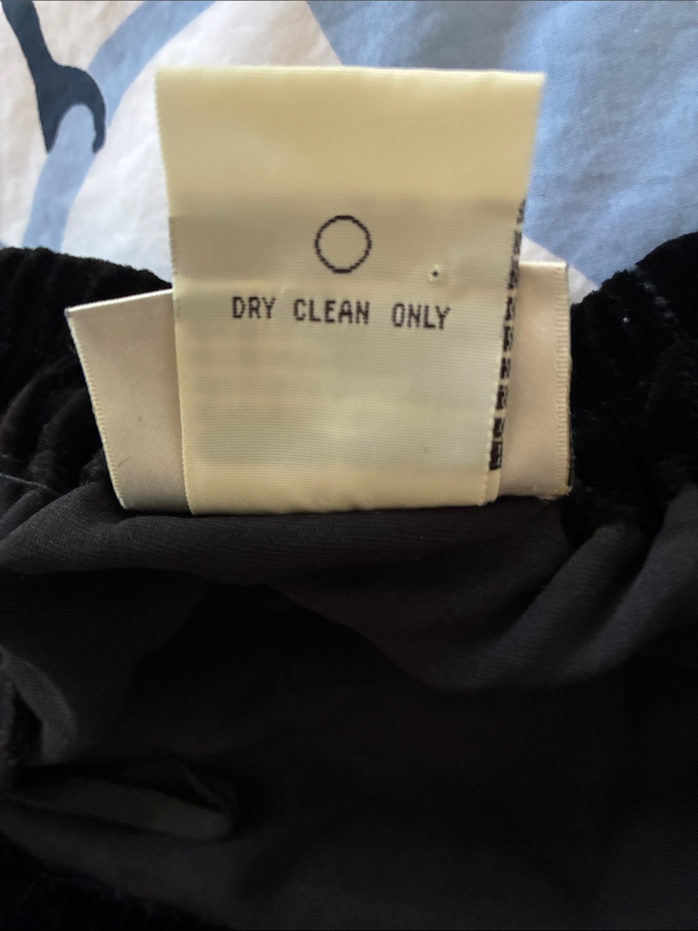 Sigrid Olsen Black velvet Maxi Skirt, size L - Picture 4 of 5